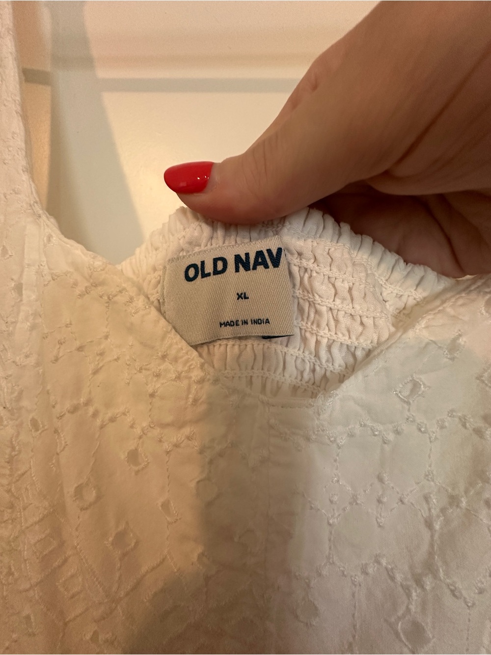 White Eyelet Maxi Sundress - Picture 6 of 6